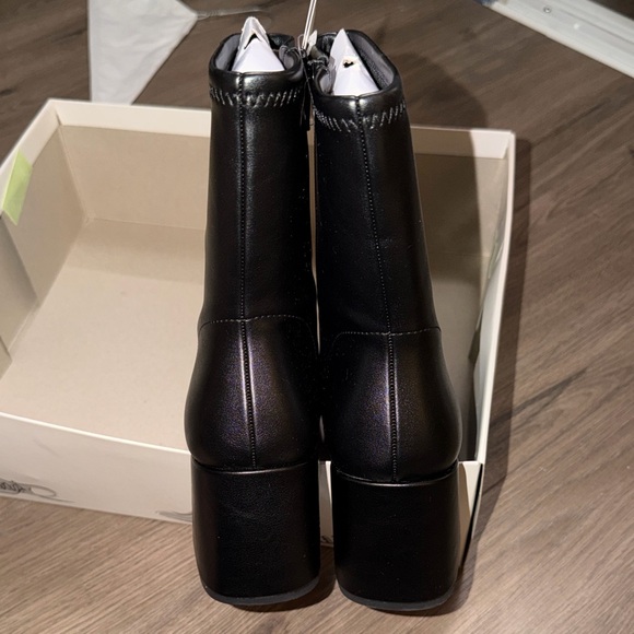 Black Ankle Boots - Picture 3 of 3